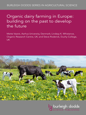 cover image of Organic dairy farming in Europe